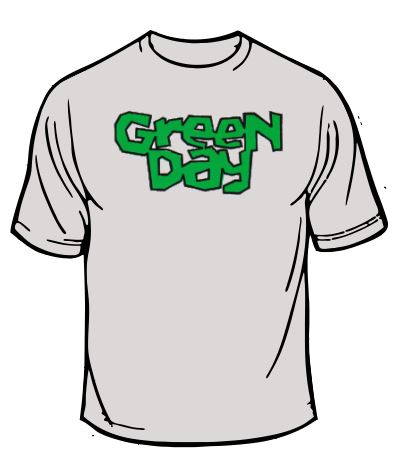 Green Day Kerplunk T-shirt | Custom Creations