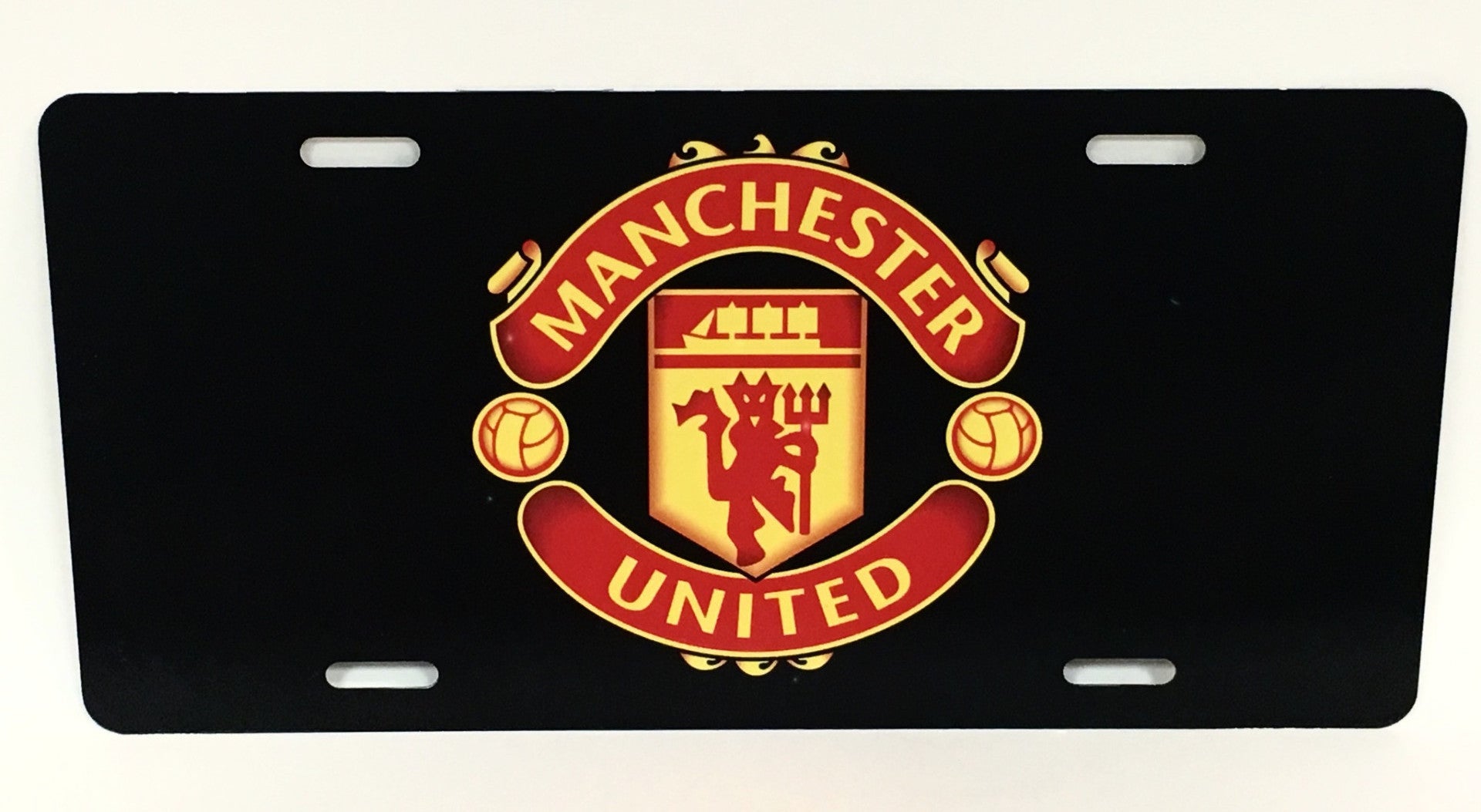 thumbnail image 2 of License Plate Frame Manchester United - Plastic Car License Plate 2 of 12