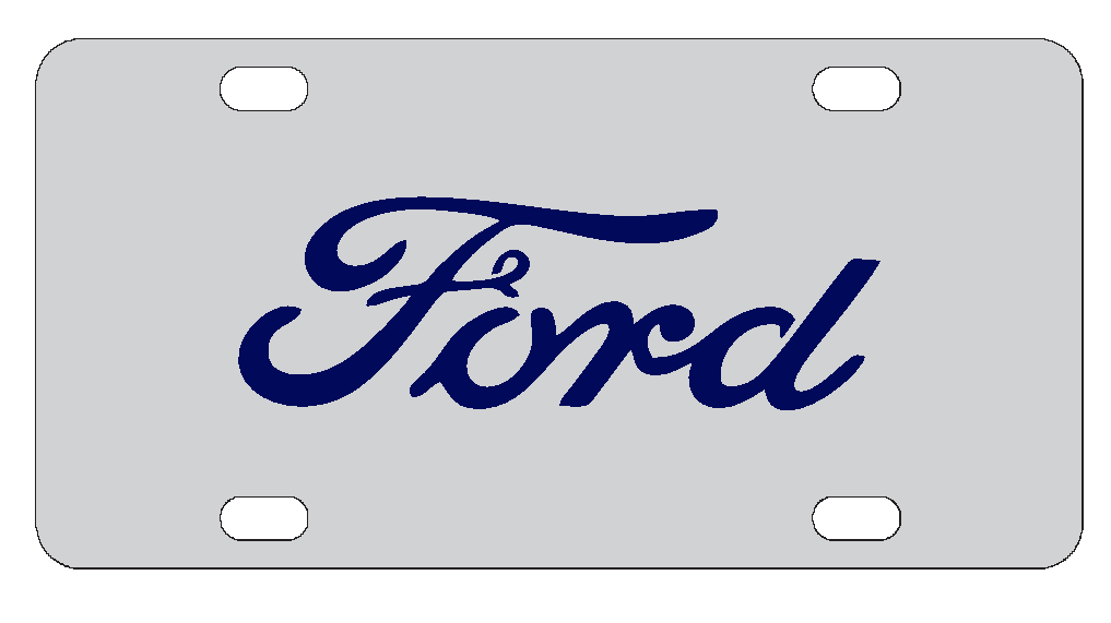 Ford License Plate