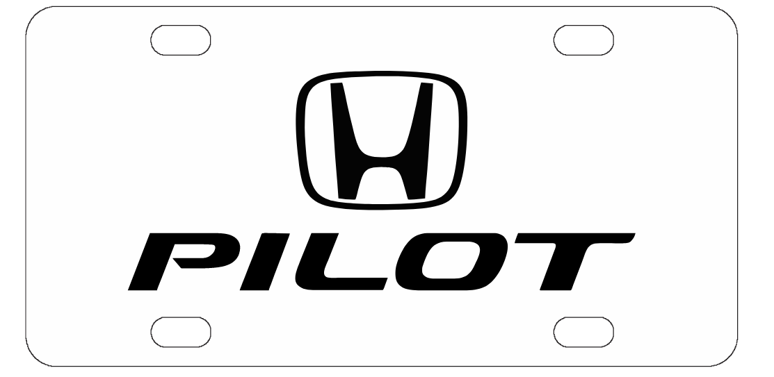 Honda Pilot License Plate