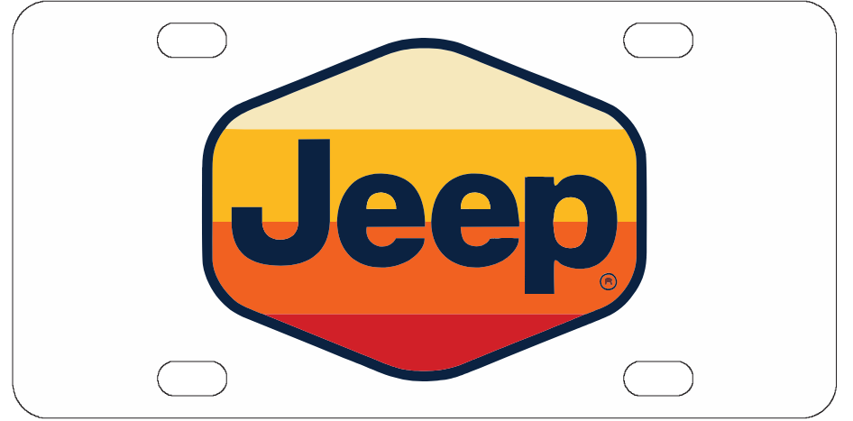 Jeep License Plate