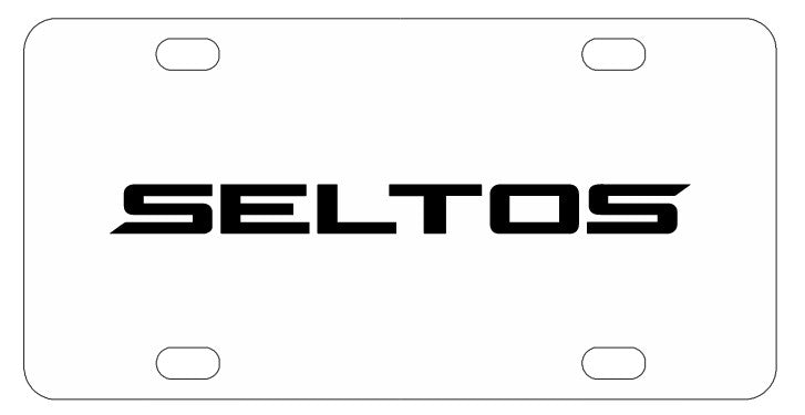 Kia Seltos License Plate
