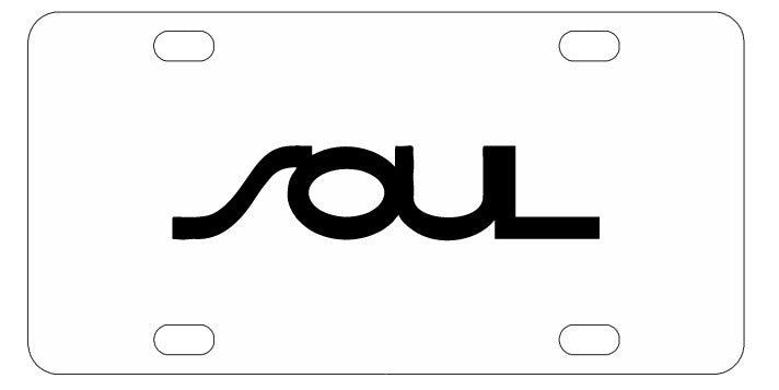 Kia Soul License Plate