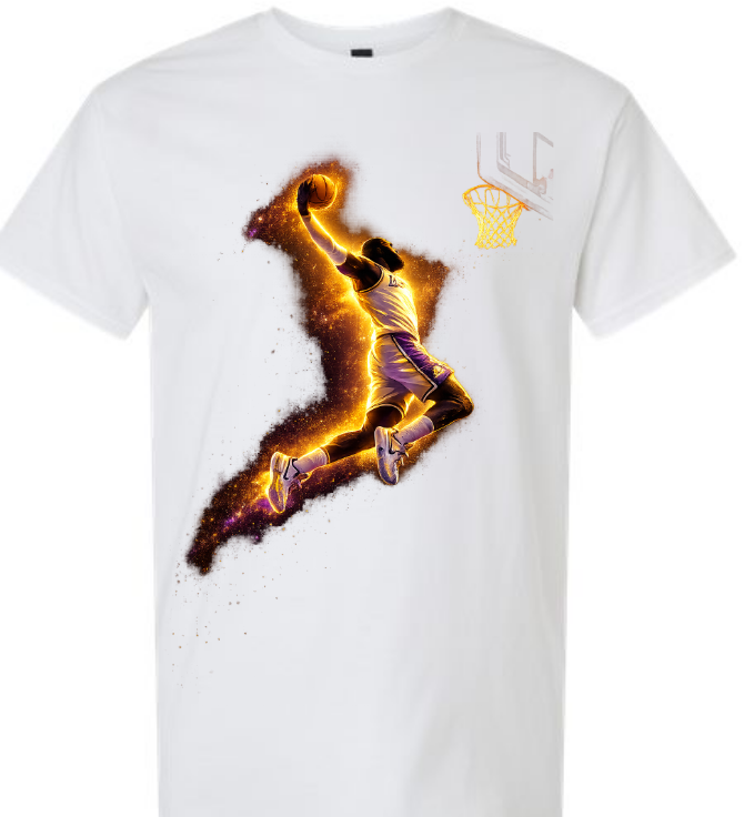 Sports Graphic Shirt - Lebron James - Lakers
