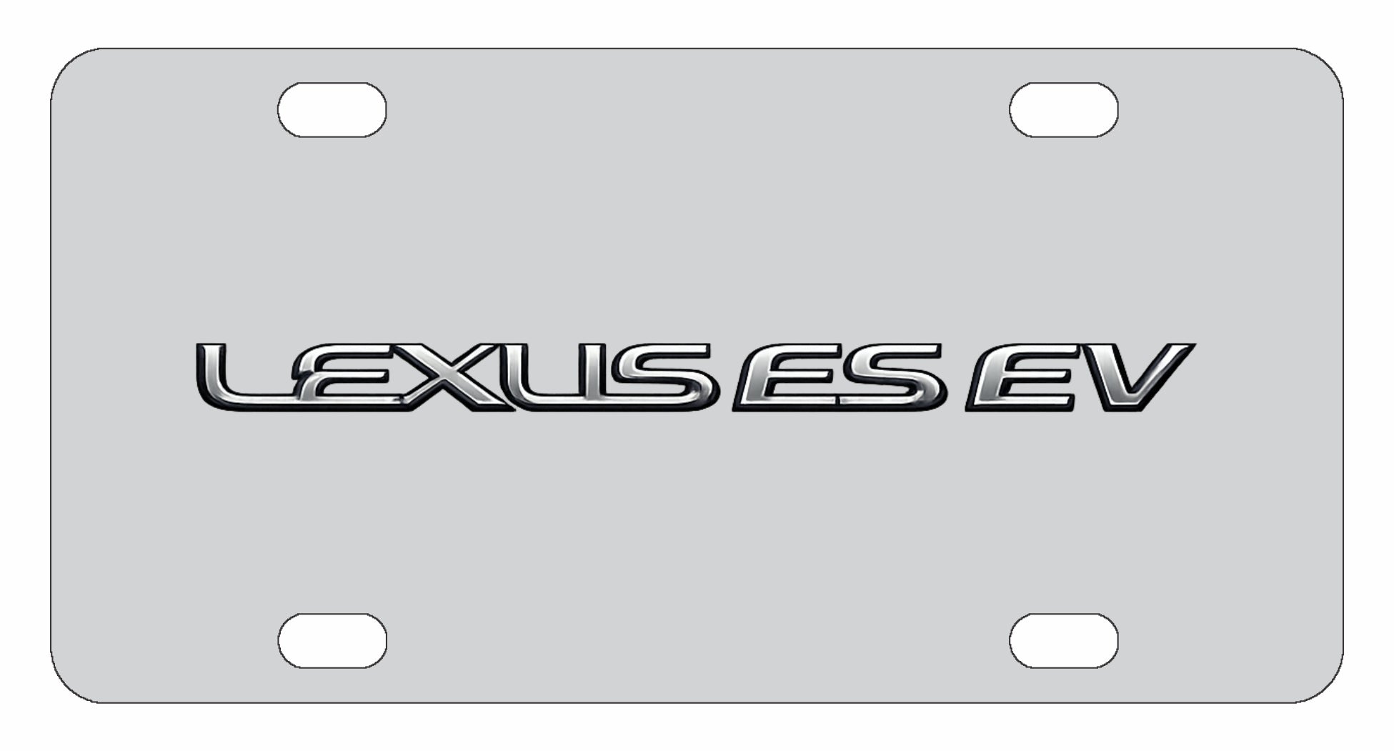 Lexus ES EV License Plate – Custom Creations