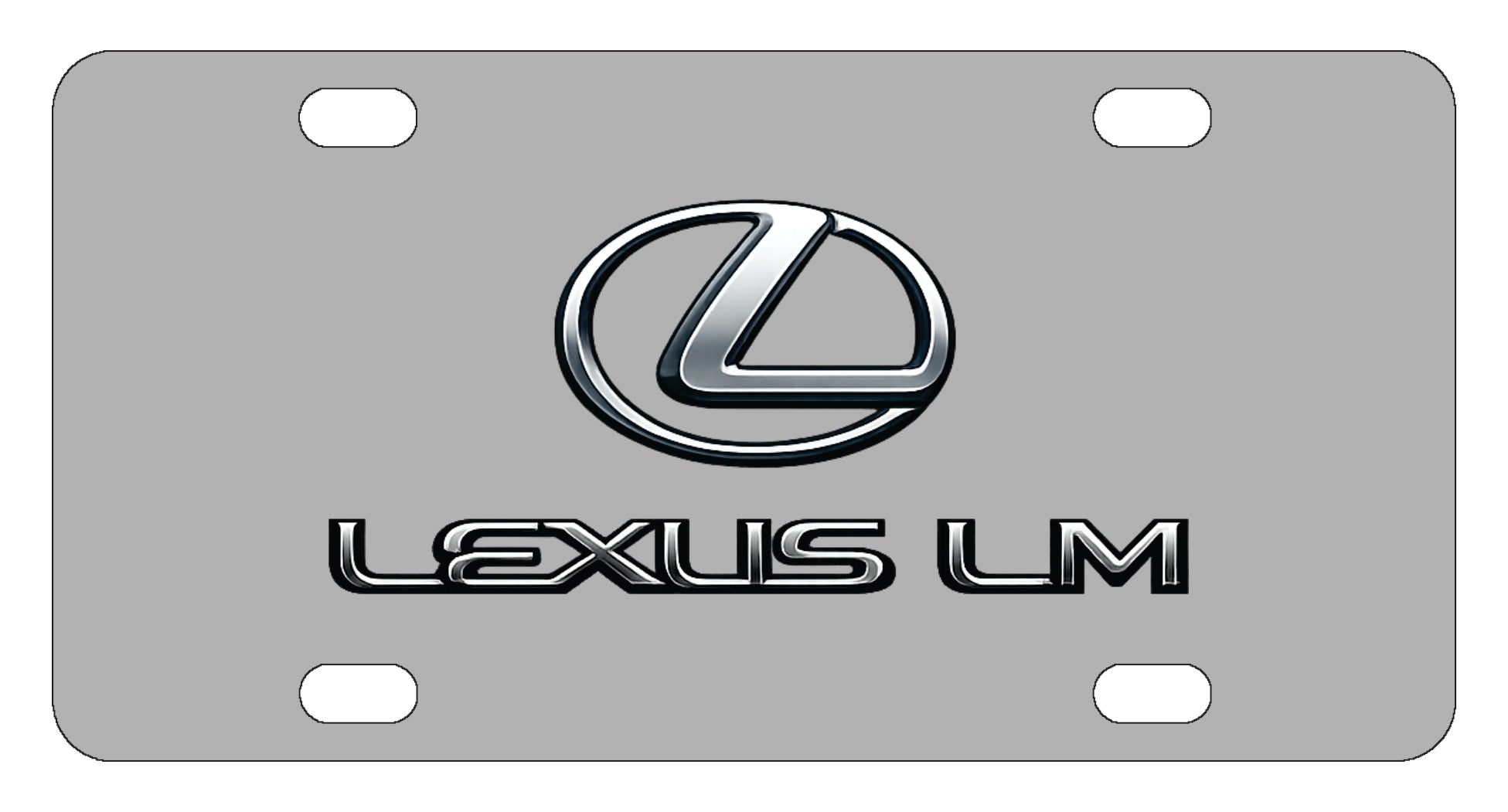 Lexus LM License Plate – Custom Creations