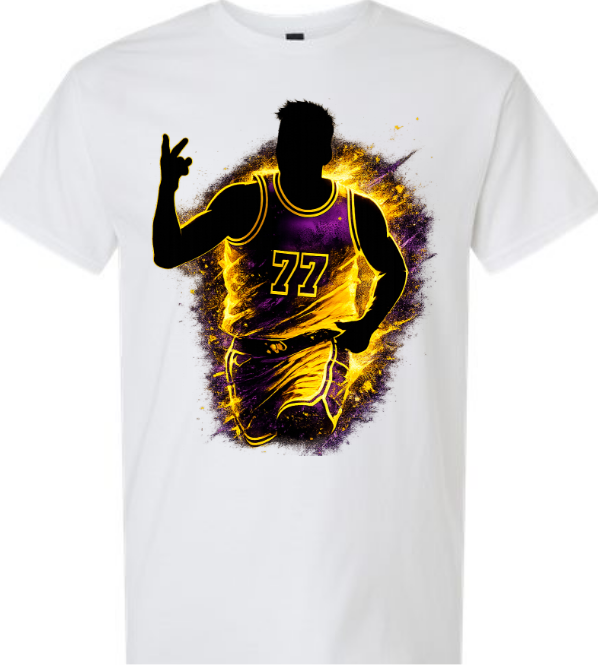 Sports Graphic Shirt - Luka Doncic - Lakers