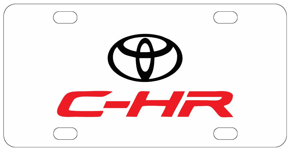 Toyota C-HR License Plate