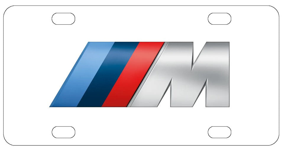 BMW M Sport License Plate