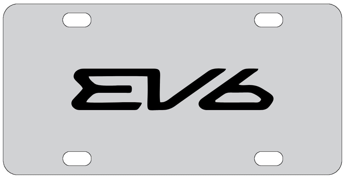 Kia EV6 License Plate