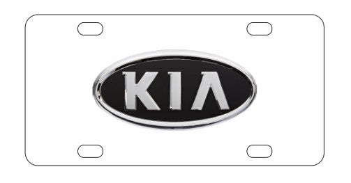 Kia Logo License Plate