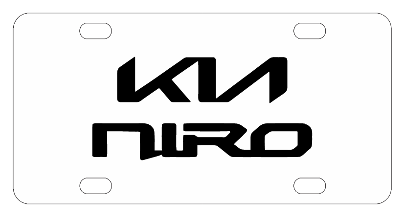 Kia Niro License Plate
