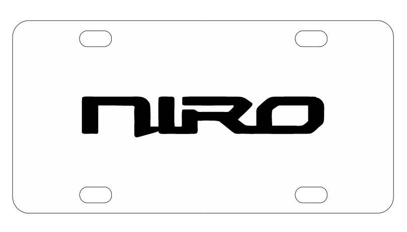 Kia Niro License Plate