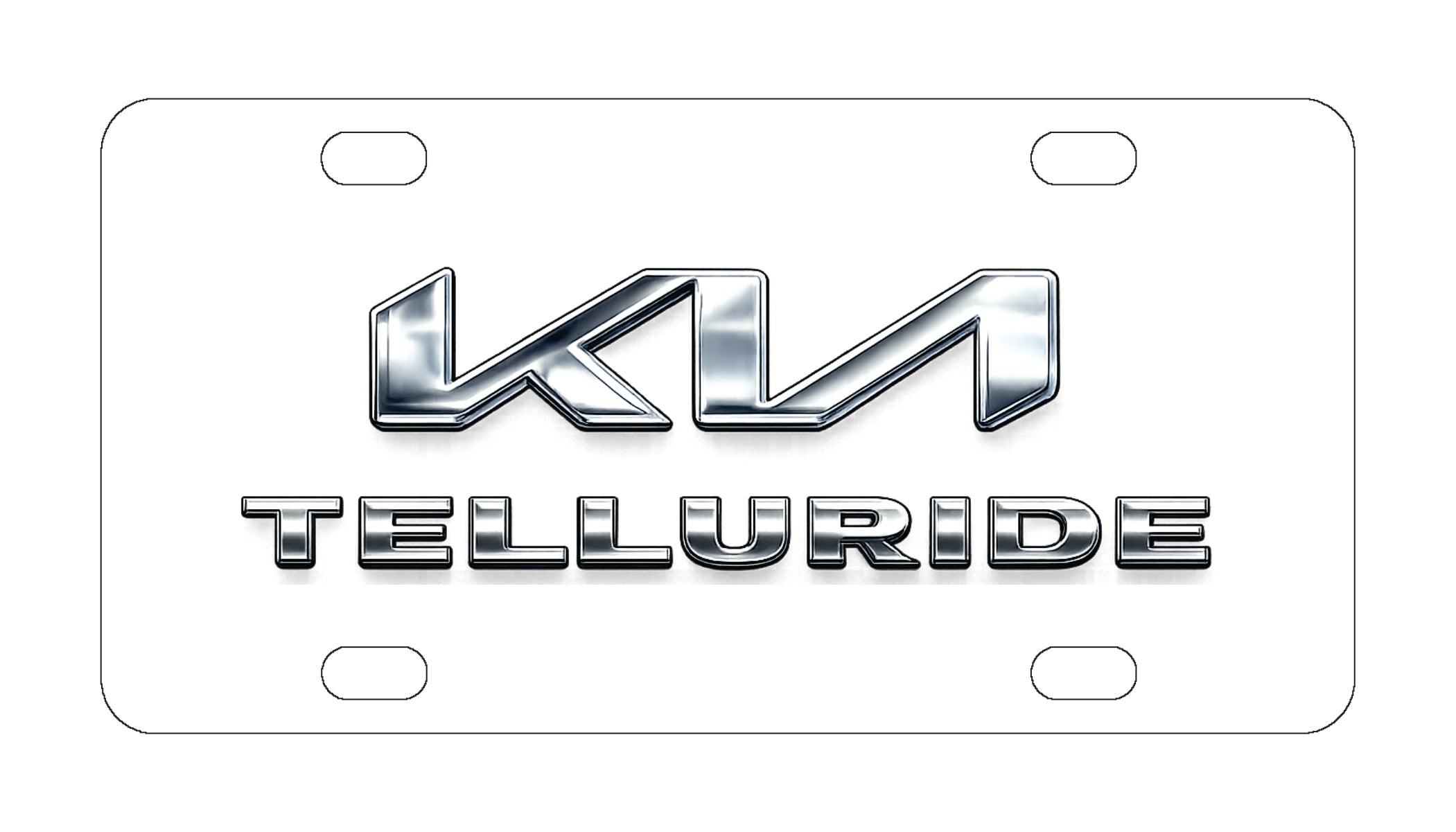 Kia Telluride License Plate