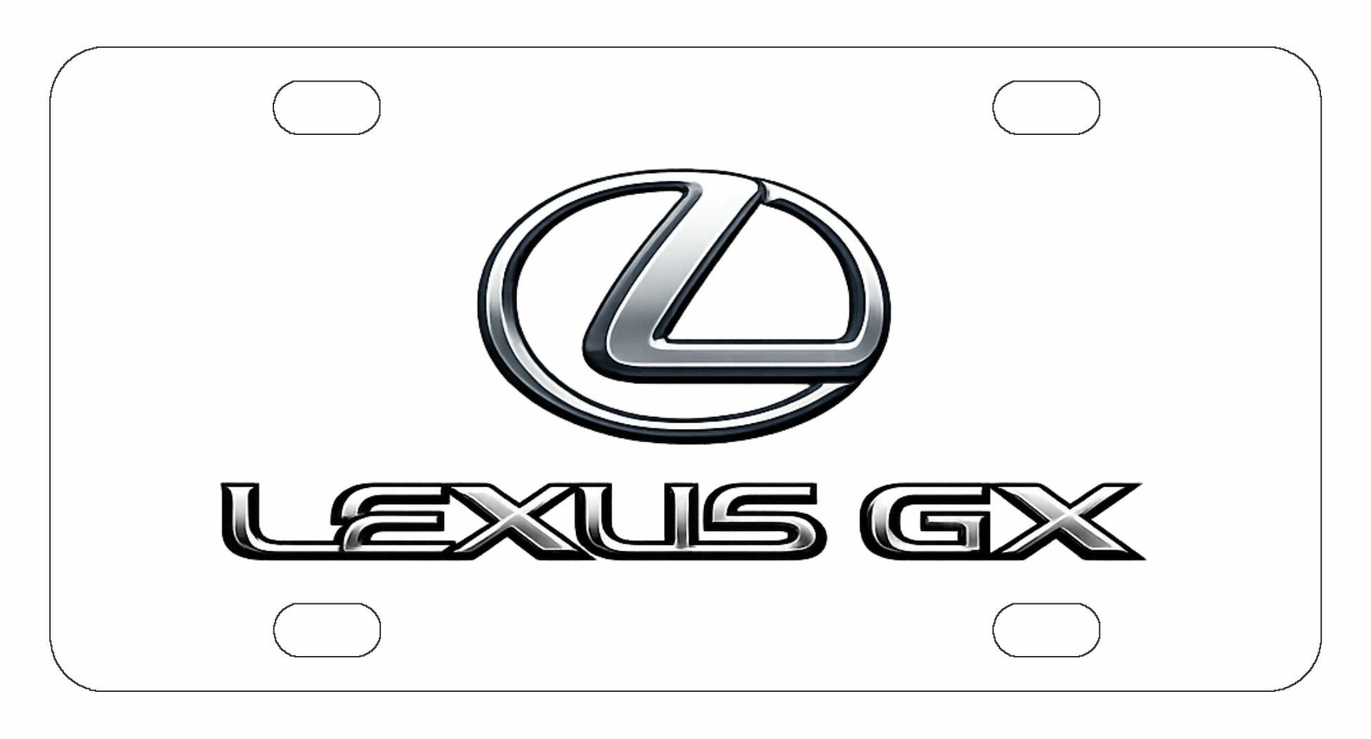 Lexus GX License Plate