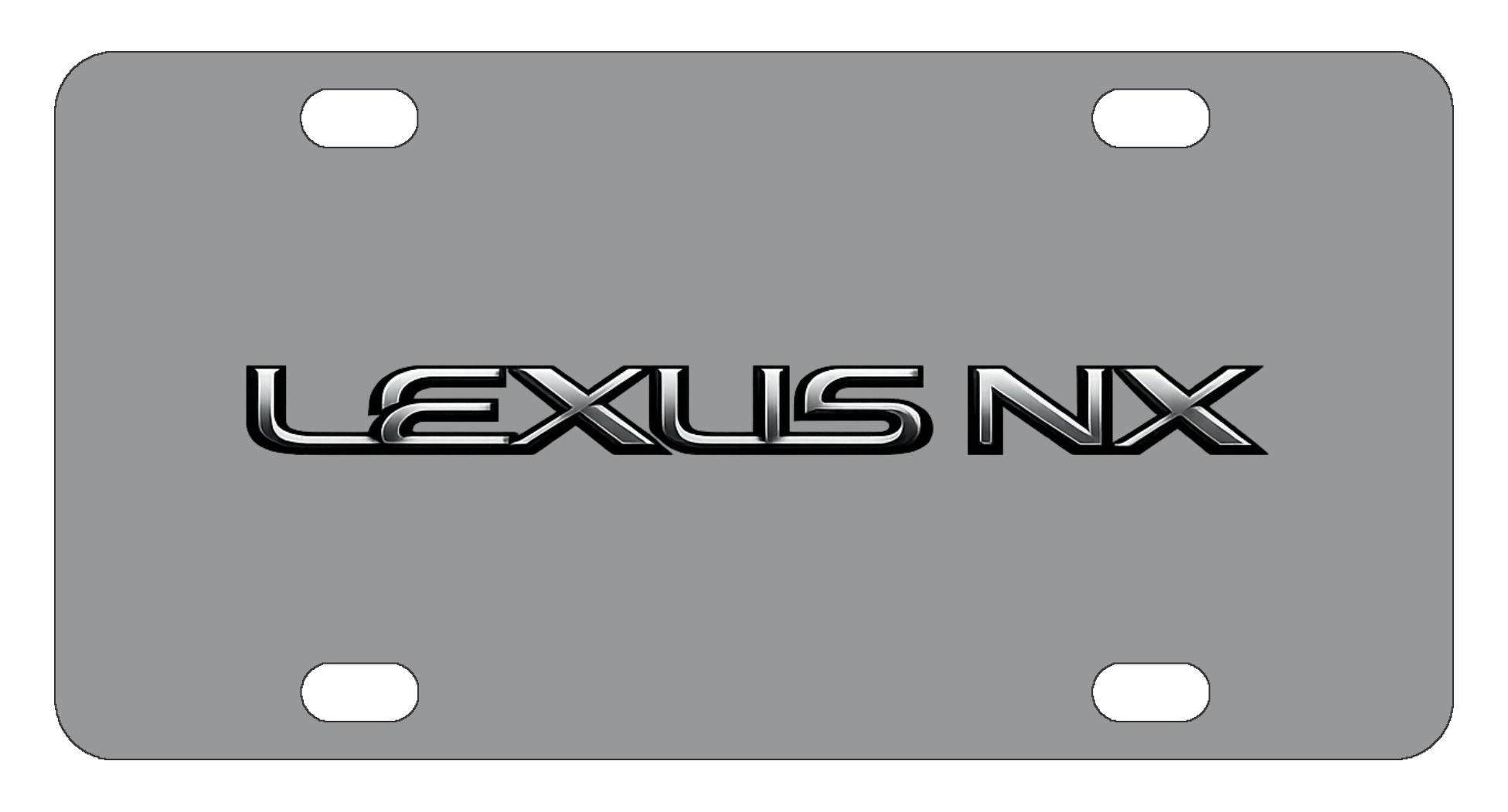 Lexus NX License Plate – Custom Creations
