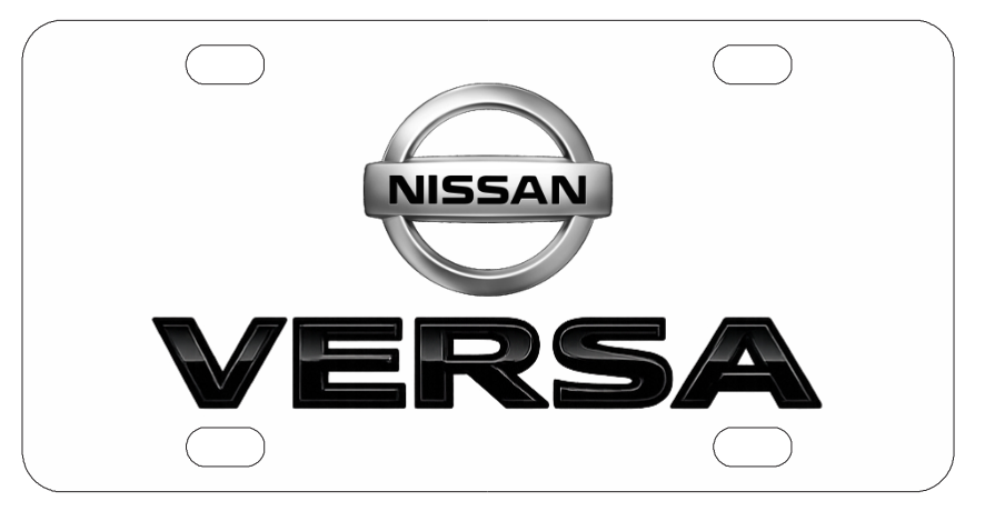 Nissan Versa License Plate