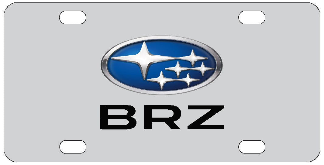 Subaru BRZ License Plate