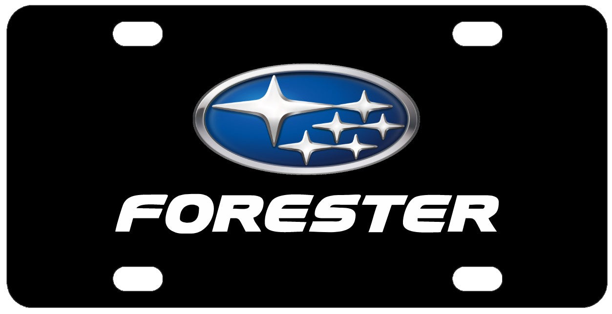 Subaru Forester License Plate – Custom Creations