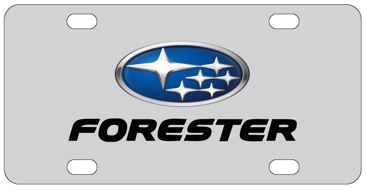Subaru Forester License Plate