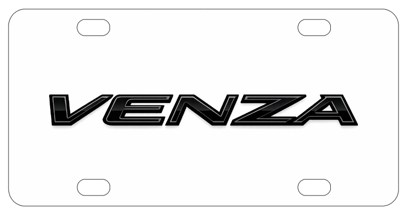 Toyota Venza License Plate
