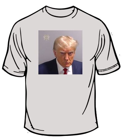 Donald Trump Mugshot T-Shirt