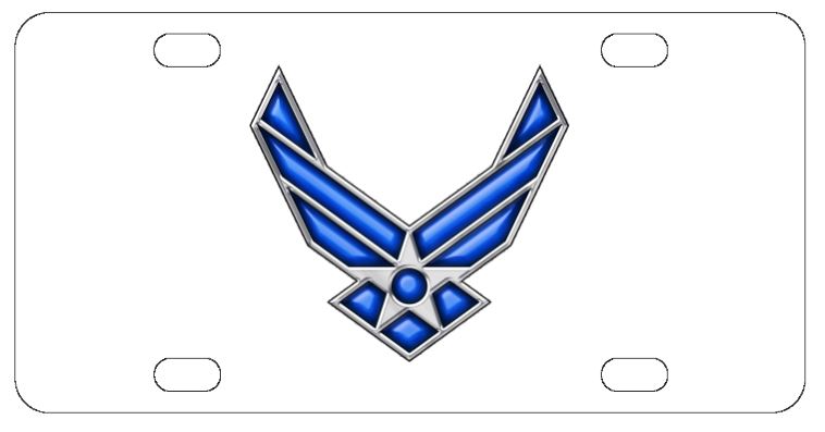 Air Force License Plate