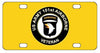 Army 101st Airborne Veteran License Plate