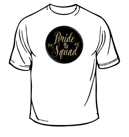 Bride Squad Wedding T-Shirt