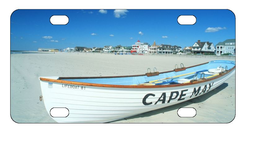 Cape May License Plate