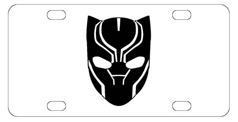 Black Panther License Plate