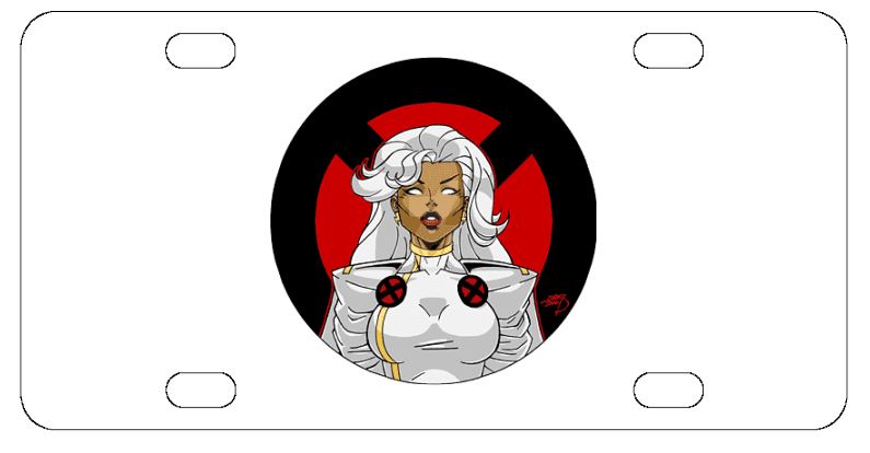 Storm License Plate