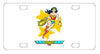 Wonder Woman License Plate