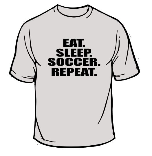 Eat Sleep Soccer Sports T-Shirt