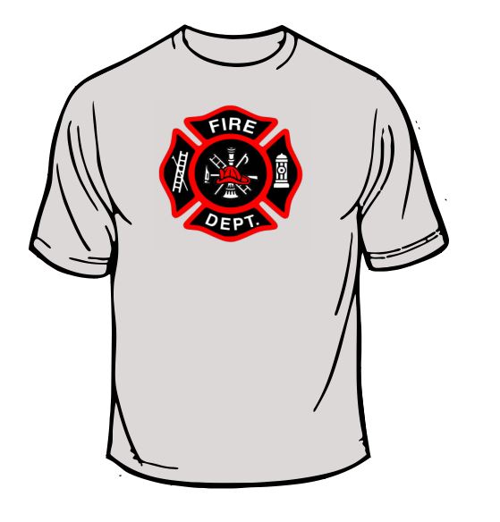 Fire Department Firefighter T-Shirt