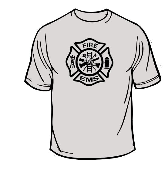 Fire Department Firefighter EMS T-Shirt