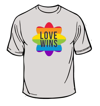 Gay Pride Love Wins T-Shirt