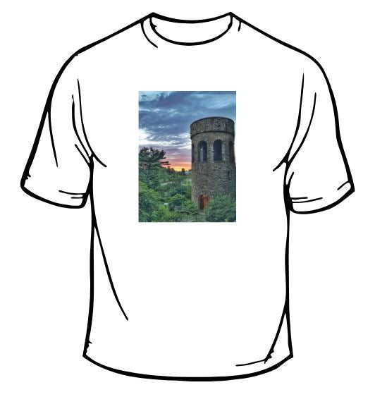 Hidden Castle Scenic T-Shirt