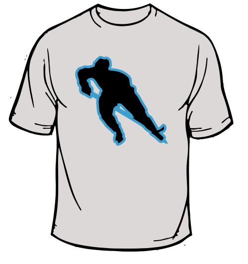 Hockey Player Sports T-Shirt