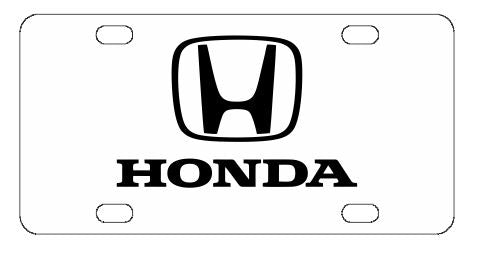 Honda License Plate