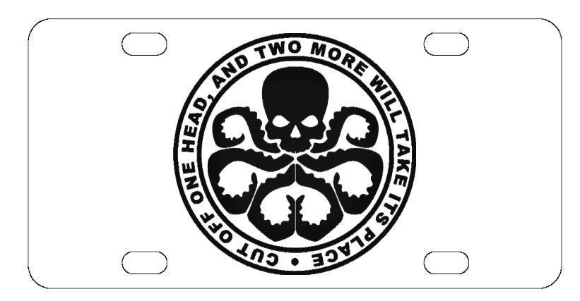 Hydra License Plate