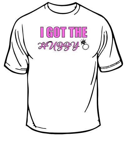 I Got The Hubby Wedding T-Shirt