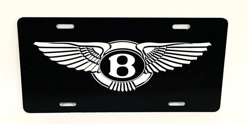 Bentley Logo License Plate