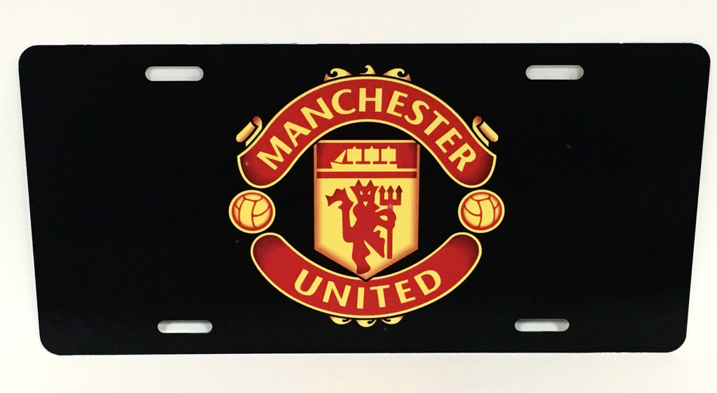 Manchester United License Plate