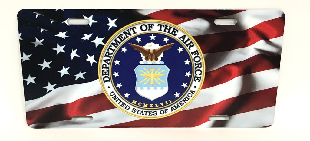 U.S. Air Force Logo License Plate