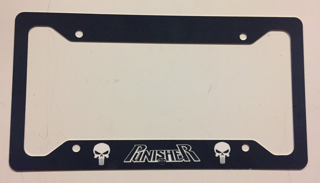 The Punisher License Plate Frame