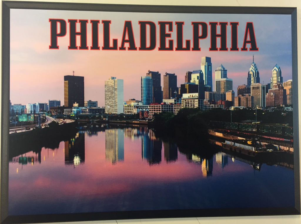 Philadelphia Skyline Plaque