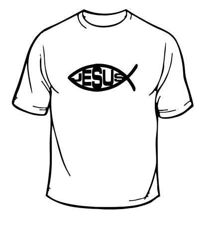 Jesus Christian Fish T-Shirt