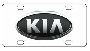 Kia License Plate