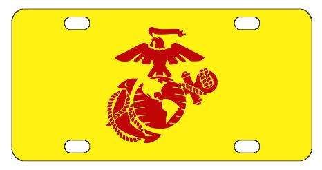 Marines USMC License Plate